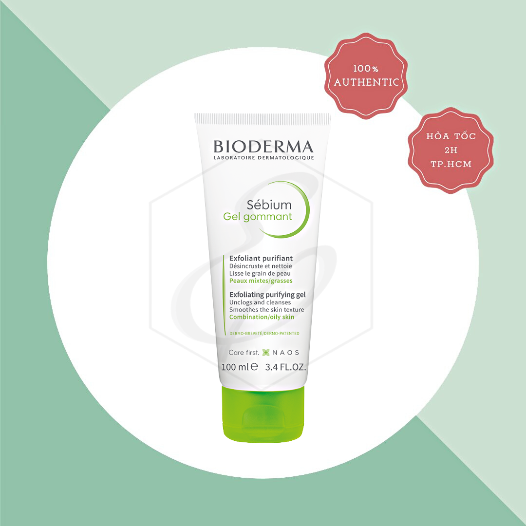 Gel Tẩy Tế Bào Chết Bioderma Sebium Gel Gommant - 100ml